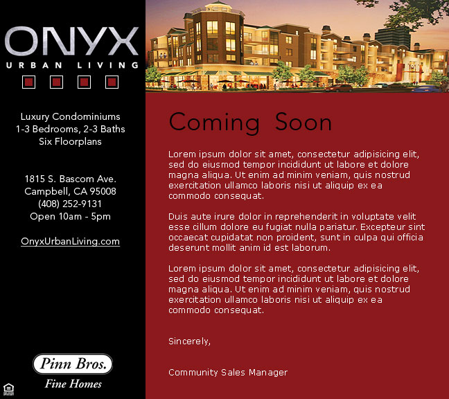 Onyx email templates